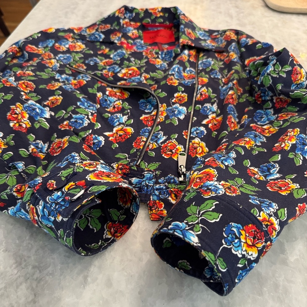 Max & Co. Colorful Floral Patterned Jacket
